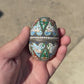 Marvelous Russian Enamel Silver Eggs With Swans