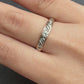14K Yellow Gold Diamond Ring – 0.10ct Center with Side Diamonds, Size 9.25