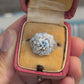 IGI Certified 3.10 ctw Art Deco Antique Diamond Engagement Ring Platinum