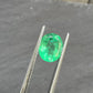 GIA Certified 1.84 Carat Oval Emerald – Transparent Green, Clarity Enhanced (F2)