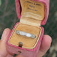 IGI Certified 1.35 CTW Emerald Cut Diamond 5-Stone Band Platinum Ring Size 9