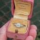 GIA 1.16 Carat H SI1 Round Brilliant Diamond Engagement Ring 14K Gold Platinum