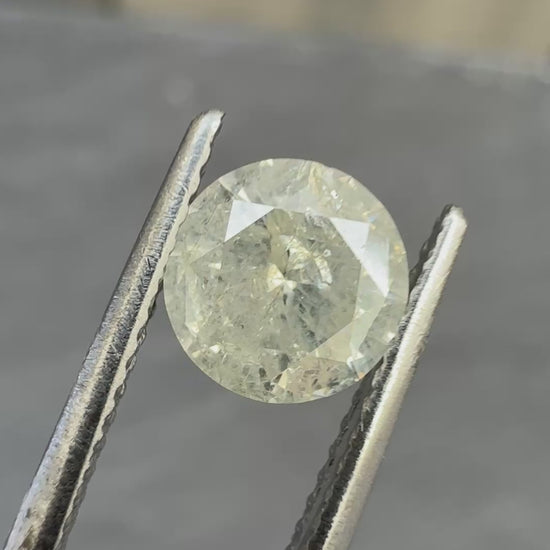 GIA Identified 1.22 Carat Natural Round Brilliant Diamond