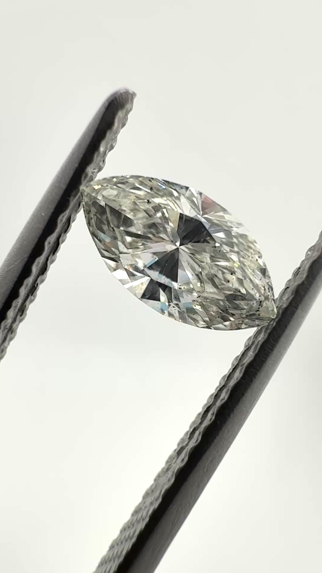 GIA Certified 0.57ct Marquise Brilliant Diamond | Natural I Color SI2