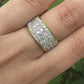 14K Yellow Gold Natural Diamond Band Ring 1.70 Carats IGI Certified