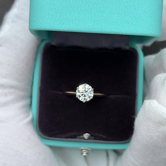 Tiffany & Co. 1.23ct Round Brilliant Diamond Engagement Ring VS1 With Paperwork
