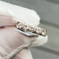 IGI Certified Vintage 14K White Gold Diamond Band Ring 0.88 CT VS Size 8