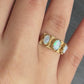 14K Yellow Gold Vintage Gorgeous Opal Ring