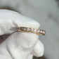 14K Yellow Gold Diamond Eternity Band Ring 0.75 CTW Near Colorless Size 6
