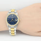 Tudor Prince Oysterdate Quartz - Two-Tone Blue Dial Vintage Classic