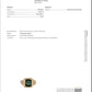 Victorian Style 14K Gold Ring with GIA Certified Green Spinel